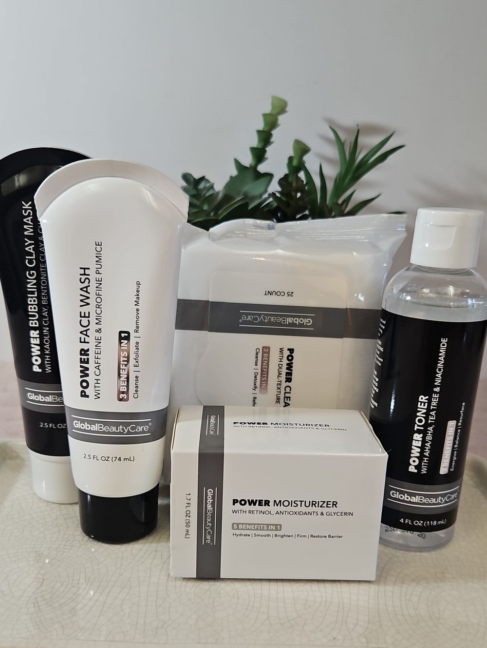 Global Beauty Care Anti-Aging POWER LINE Collection 5 PC Set